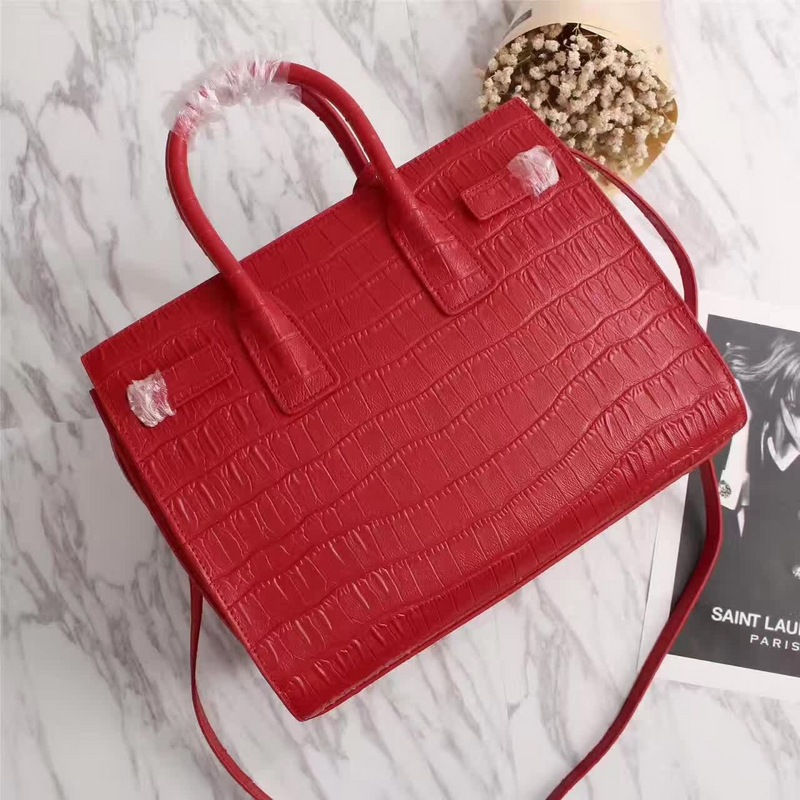 Thumbnail: mini leather shoulder bag with gold hardware – SLY144