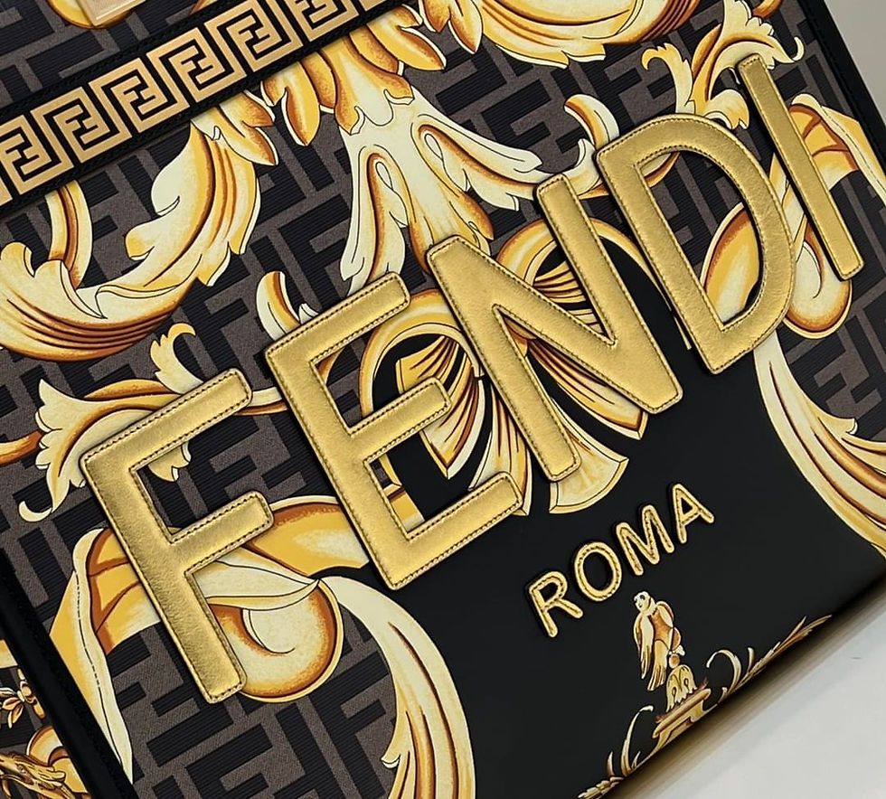 Thumbnail: Fendi x Versace Fendace Barocco Tote Bag
