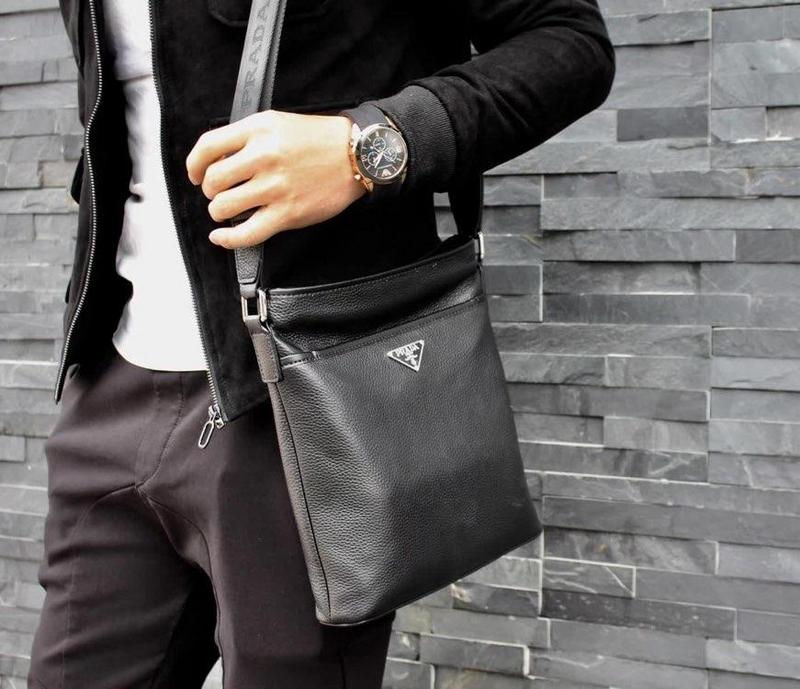 Thumbnail: Messenger Bag Black 25X27X5 – PAR180