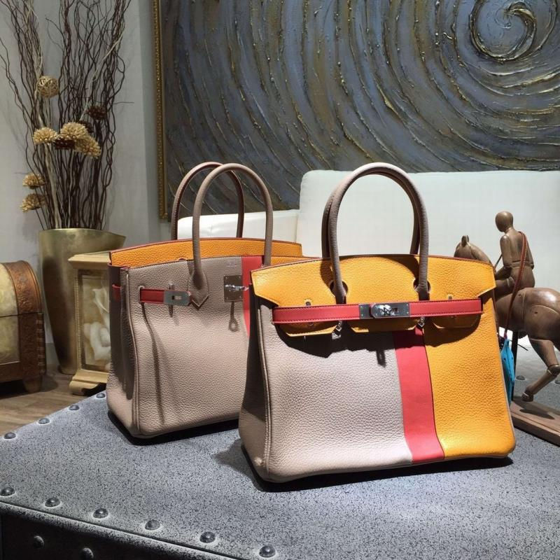 Thumbnail: rectangular leather with top ha – HRM179