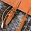 Thumbnail: modern leather backpack with chain strap – GOY97