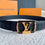 Thumbnail: Steel Resin Process Inlaid Zircon Scarce Deer Leather Men'S Belt 4 – LUV709