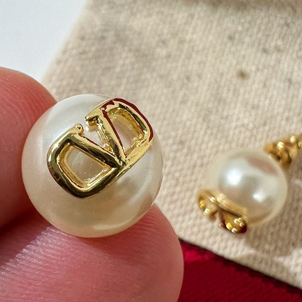 Thumbnail: VALENTINO Pearl Earrings