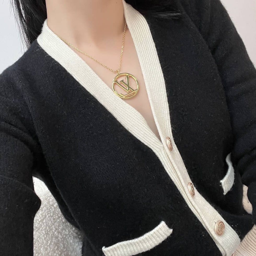 Thumbnail: Designer Jewelry & Apparels VL Necklace - 6455