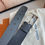 Thumbnail: Designer Leather Belt LOV Belt - 5601
