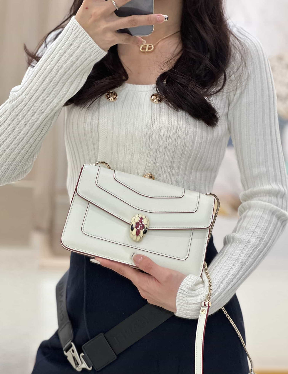 Thumbnail: Designer Bag Leather Bag BVLG