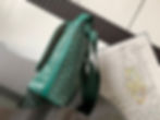Thumbnail: foldable raffia tote bag with inner divider – GOY47