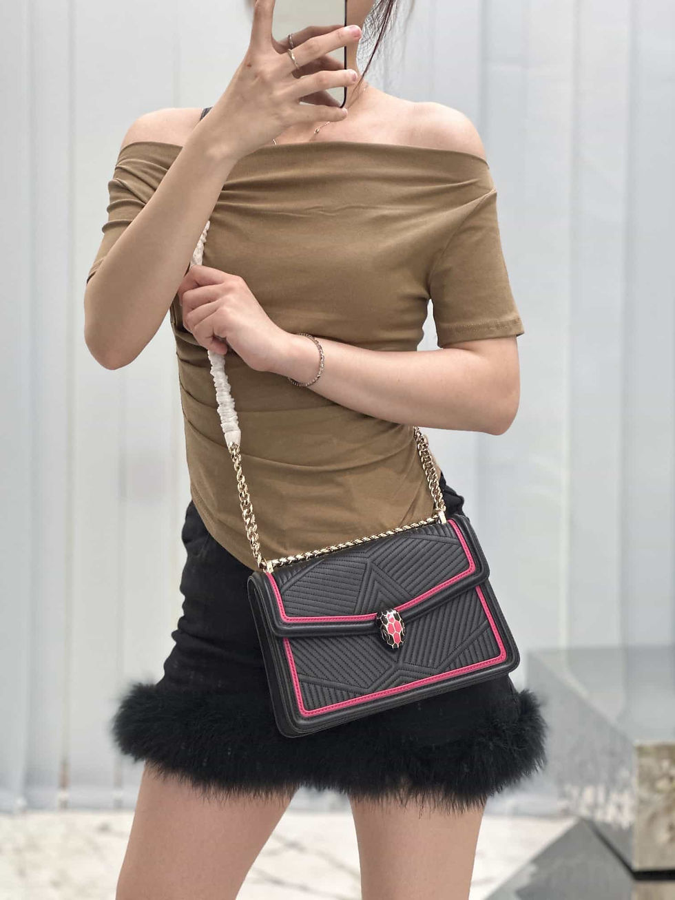 Miniaturbild: Designer Bag Leather Bag BVLG