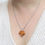 Thumbnail: Short Autumn Leaf Necklace / CFLJ