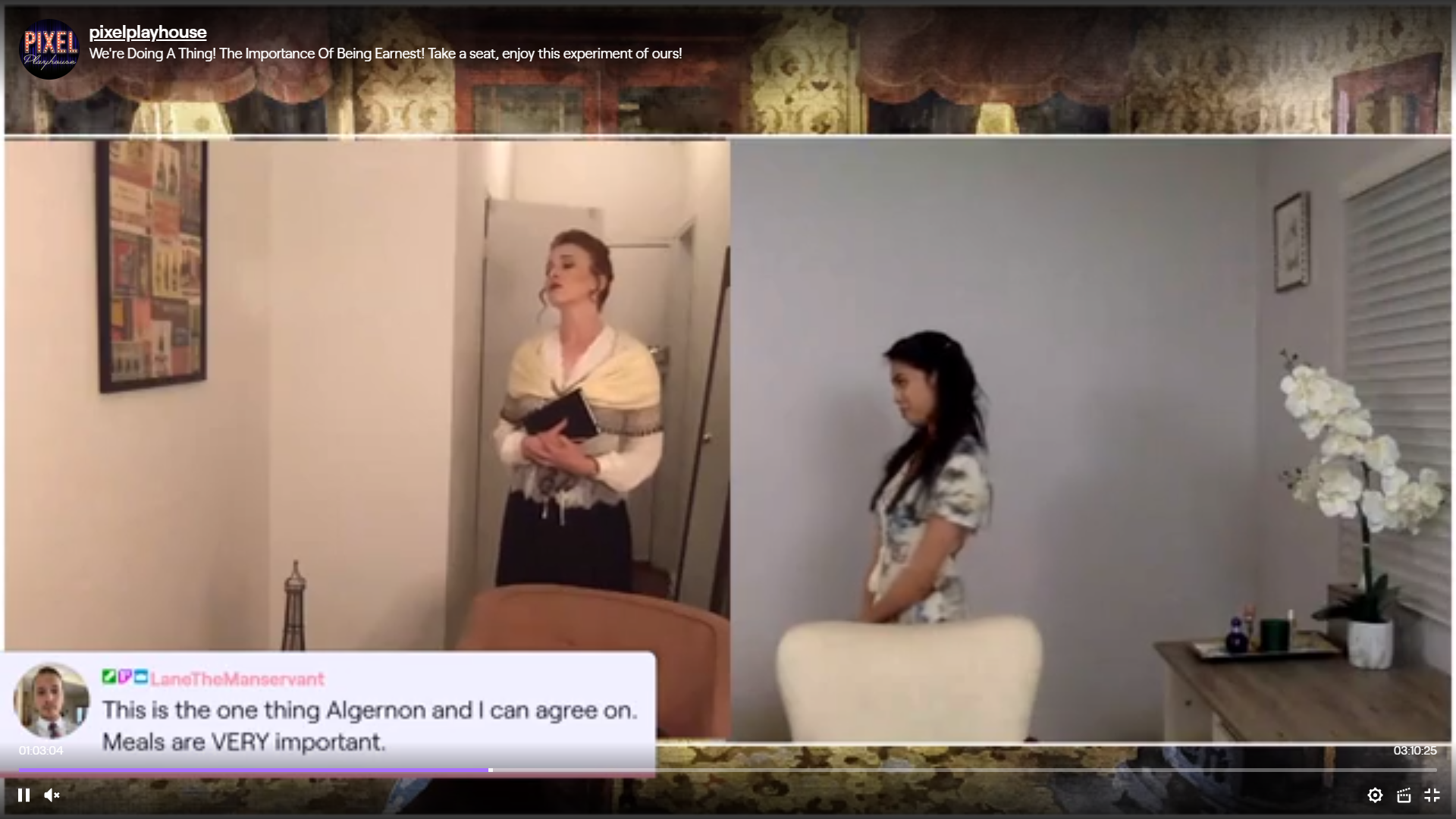 THE IMPORTANCE OF BEING EARNEST