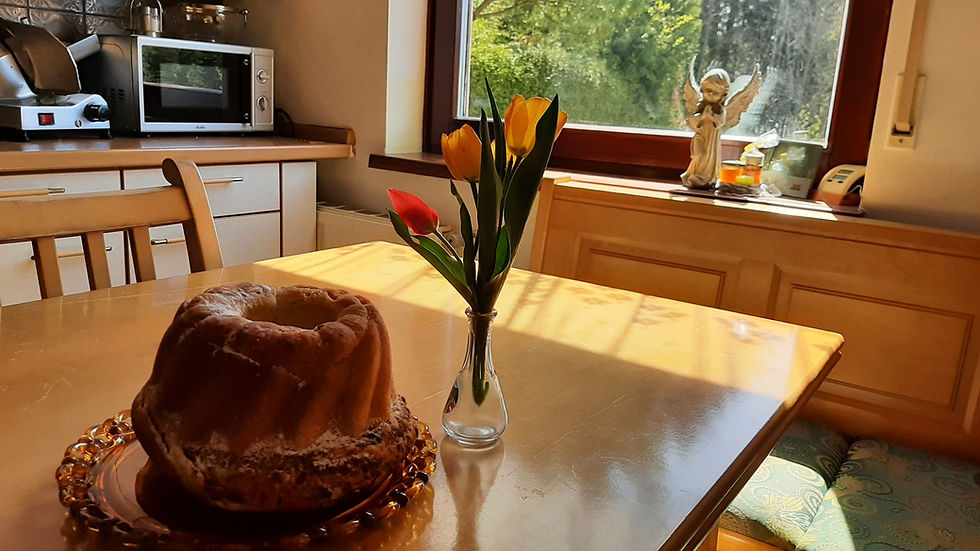 Gemütliche Küche Ferienhaus am Red Bull Ring