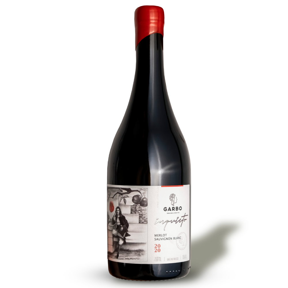 Garbo Inquieto Merlot e Sauvignon Blanc Tinto - Serra Gaúcha e Campanha Gaúcha - Brasil