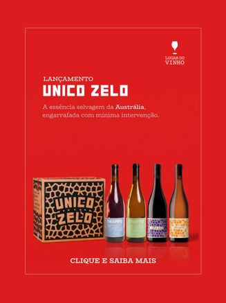 Lançamento Unico Zelo. A essência selvagem da Austrália, engarrafada com mínima intervenção.