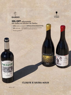 Garbo Enologia Criativa | Condições especiais