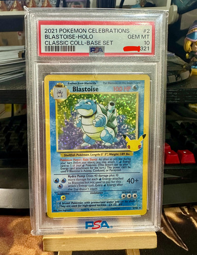 2021 Pokemon Celebrations Classic Collection 2/102 Blastoise Holo