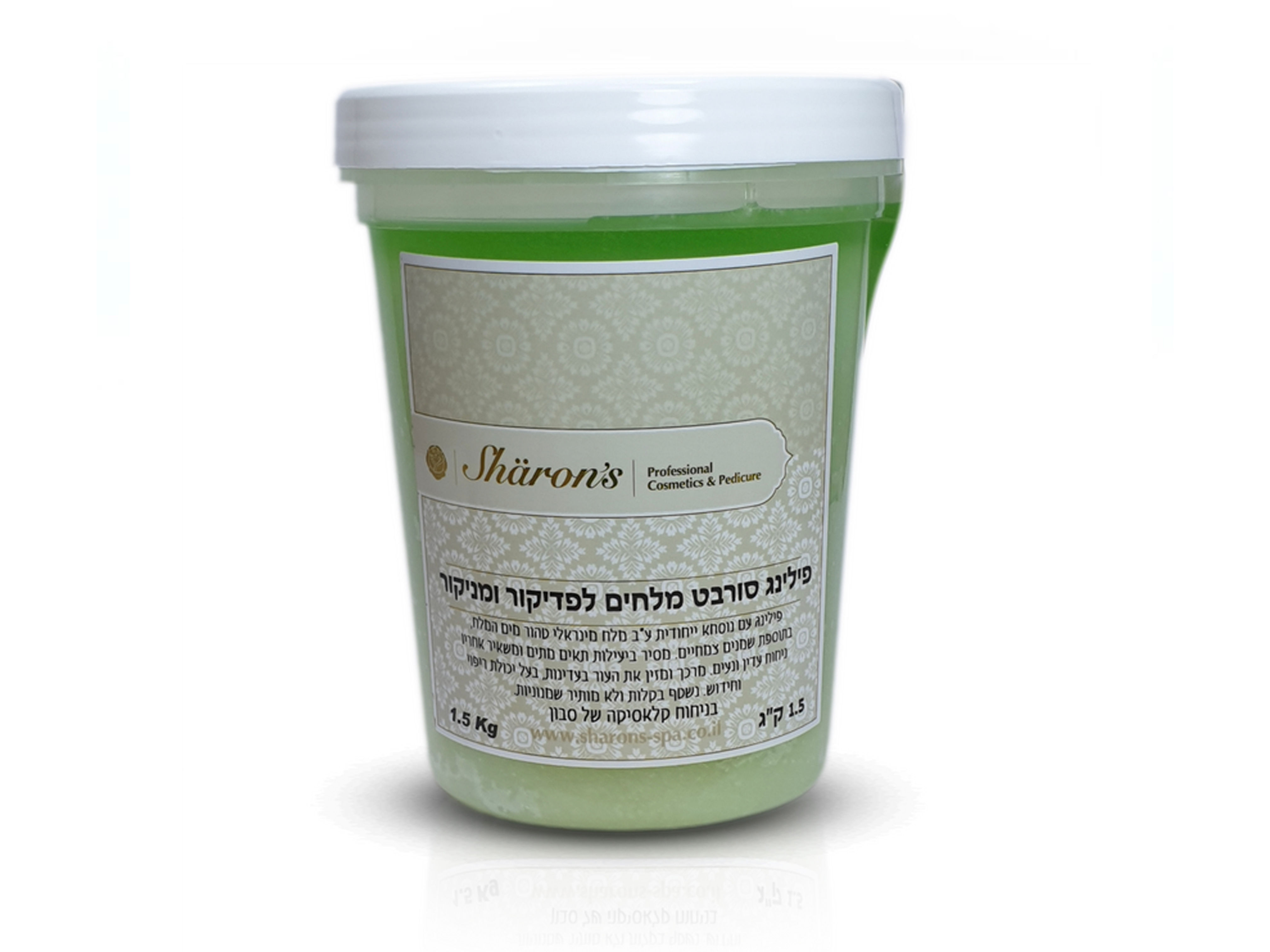 פילינג סורבט מלחים לפדיקור בניחוח קלאסיקה של סבון – Sharons