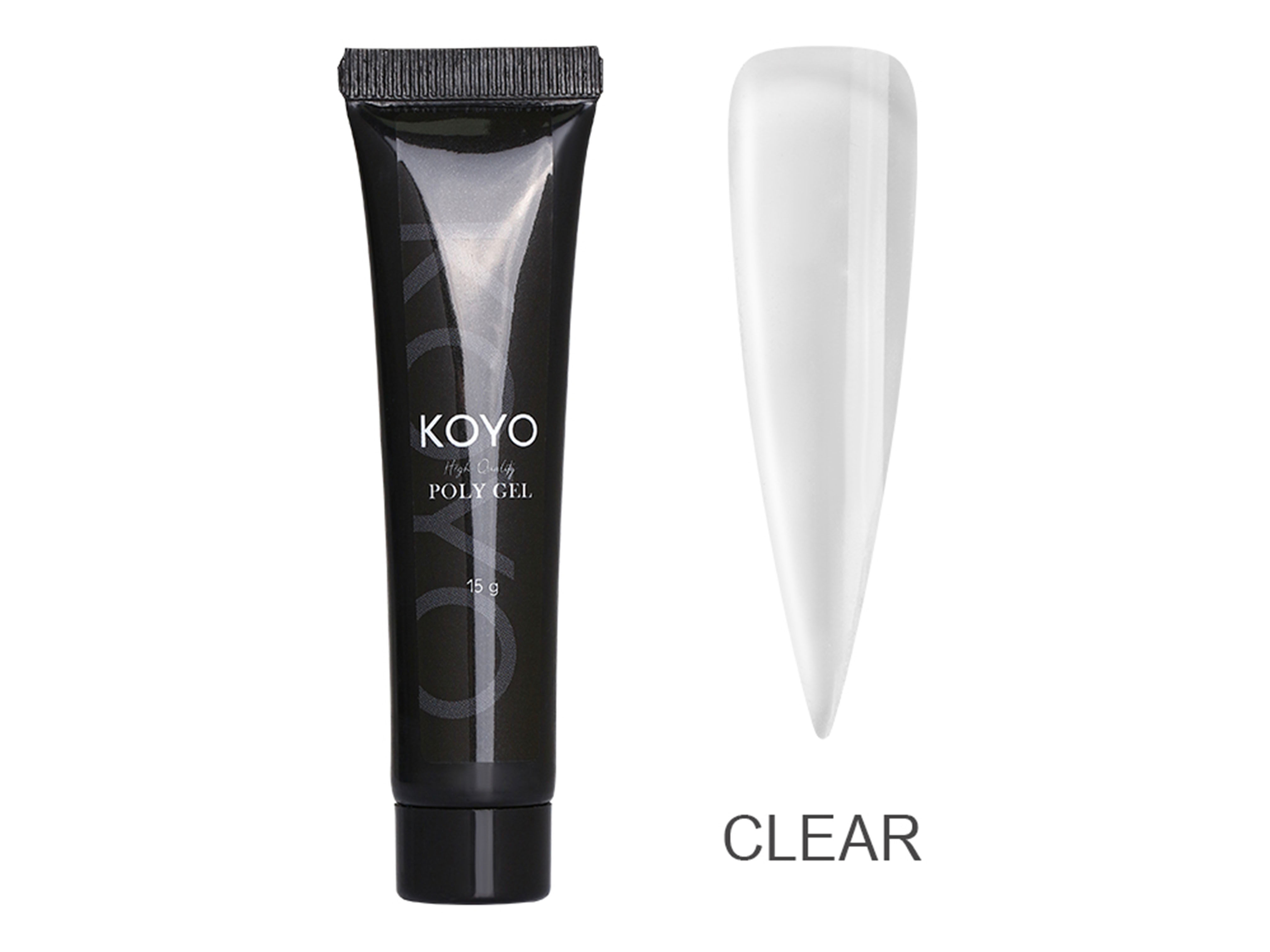 פוליג'ל KOYO - פולי ג'ל קויו שקוף 15 מ"ל