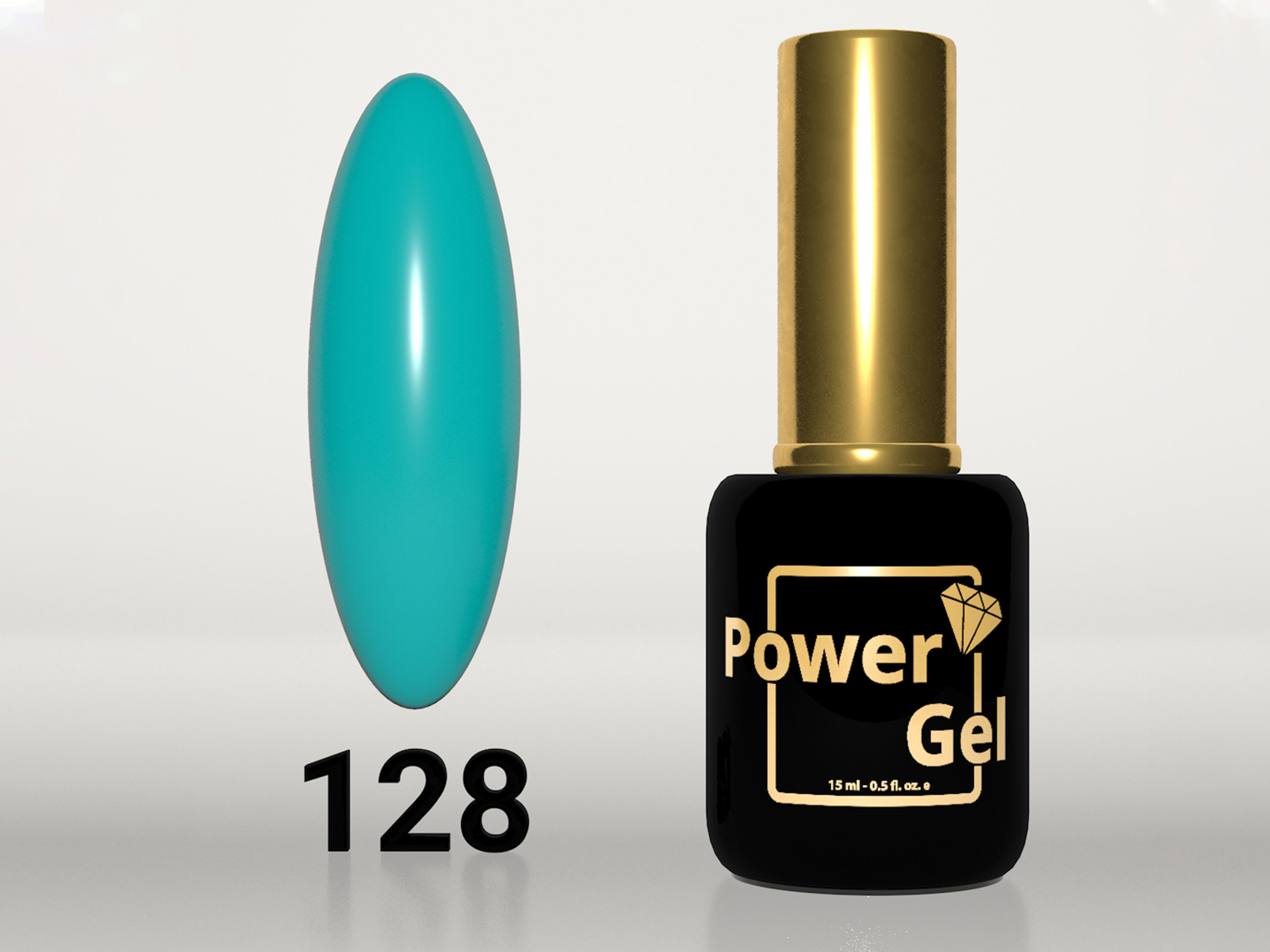 לק ג׳ל Power Gel | פאוור ג׳ל גוון 128