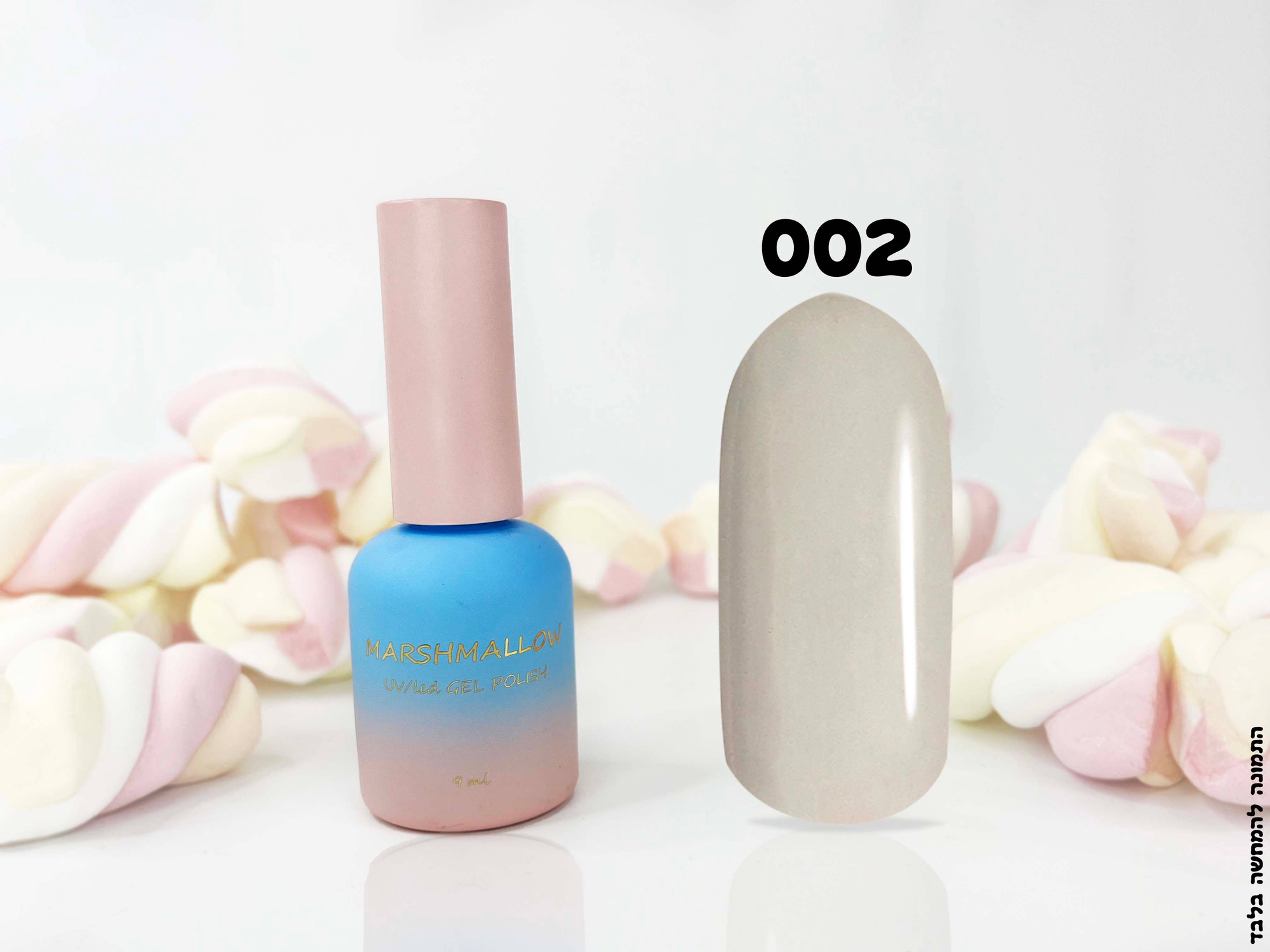 לק ג'ל מרשמלו בצבע אבן בהיר