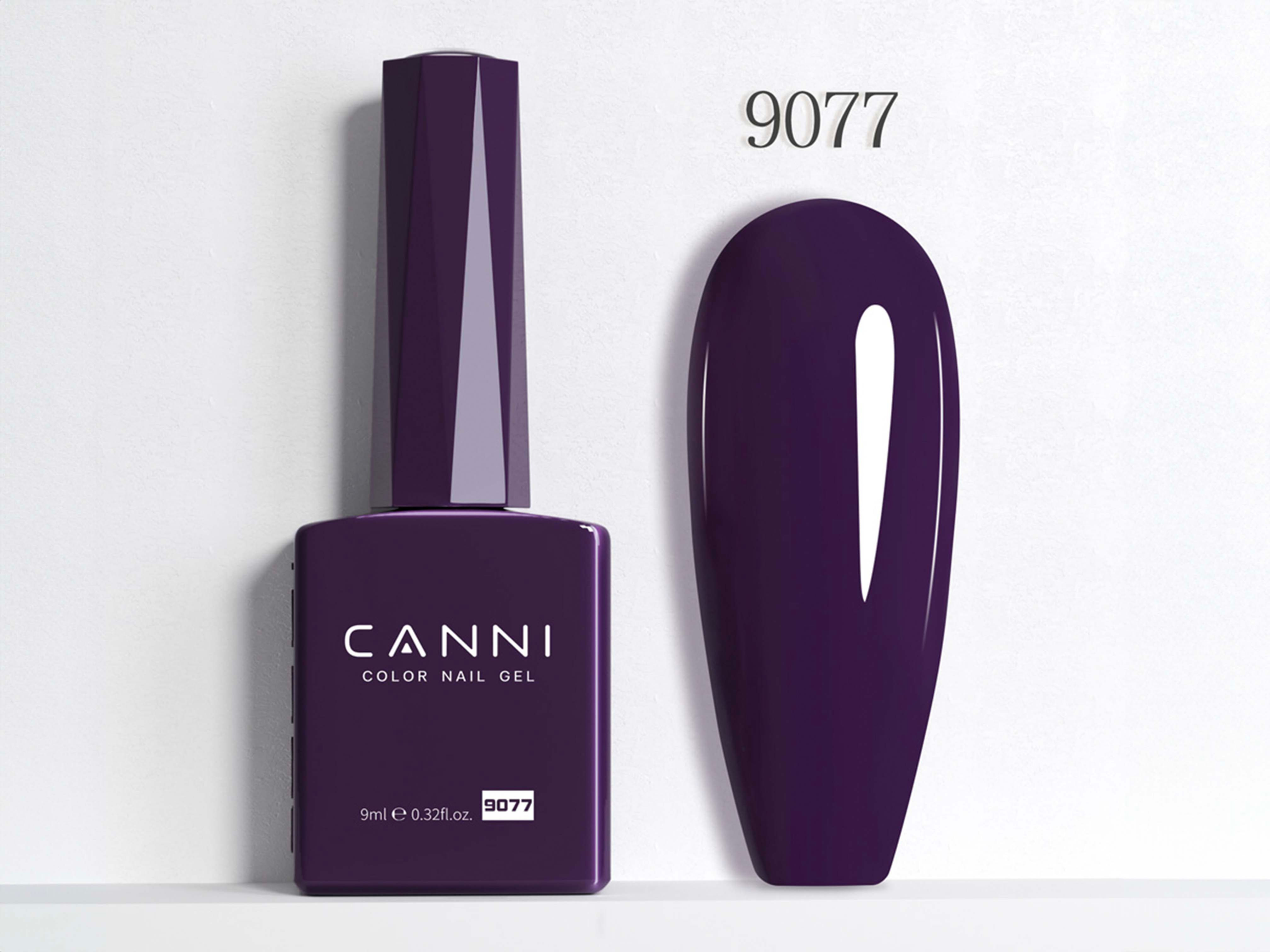 לק ג'ל CANNI Hema Free בגוון 9077 - 9 מ"ל