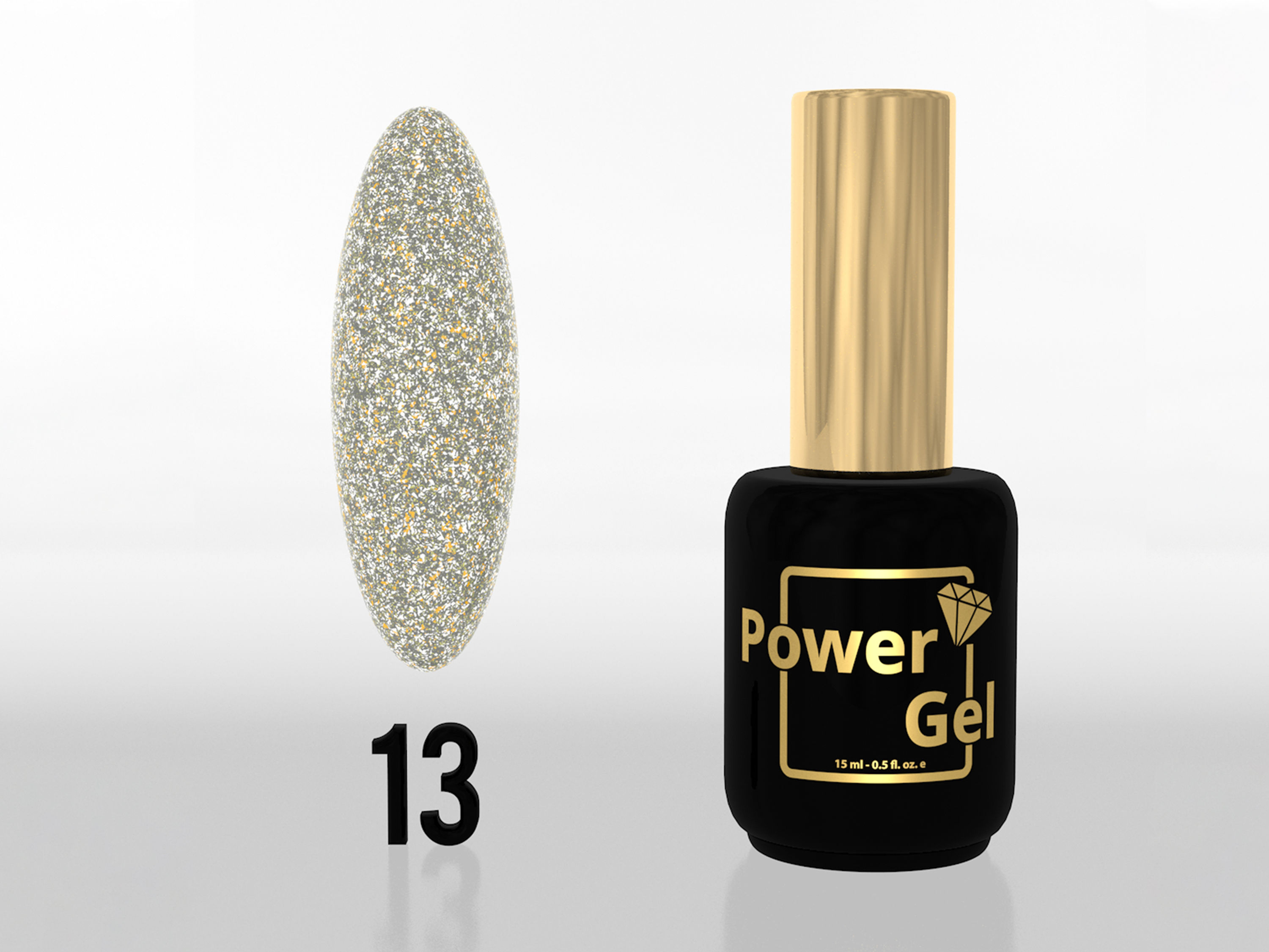 לק ג׳ל Power Gel | פאוור ג׳ל גוון 013