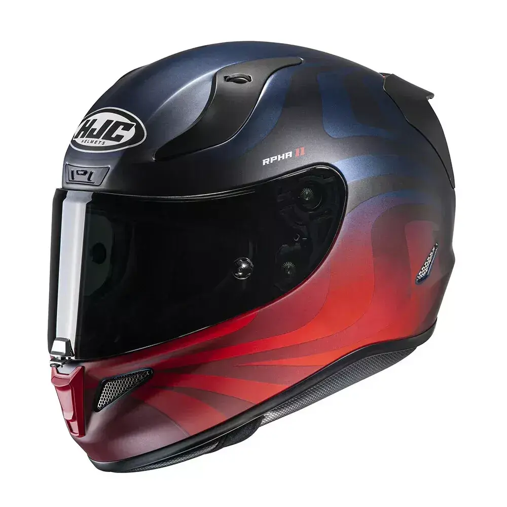 HJC RPHA 11 Full Face Motorcycle Helmet - Eldon Blue / Red