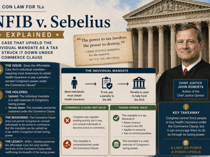 NFIB v. Sebelius Explained