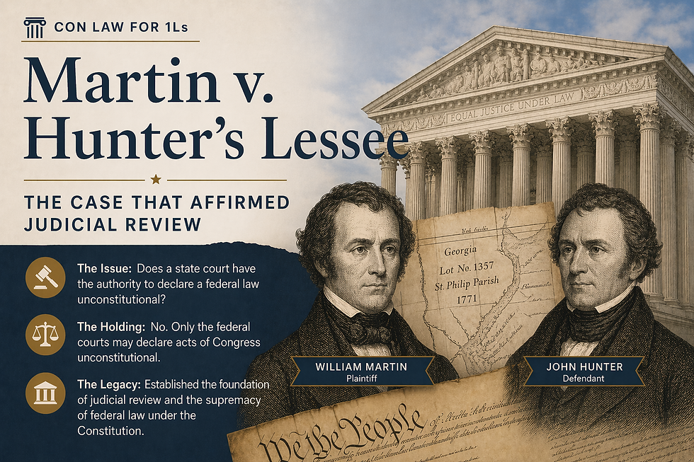 martin v hunter's lessee