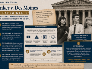 Con Law for 1Ls: Tinker v. Des Moines Explained