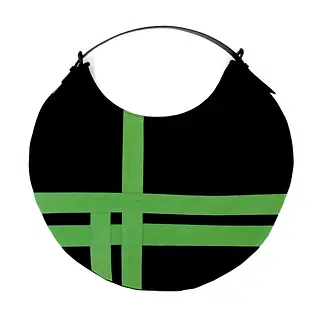 Sacs toile noir et vert