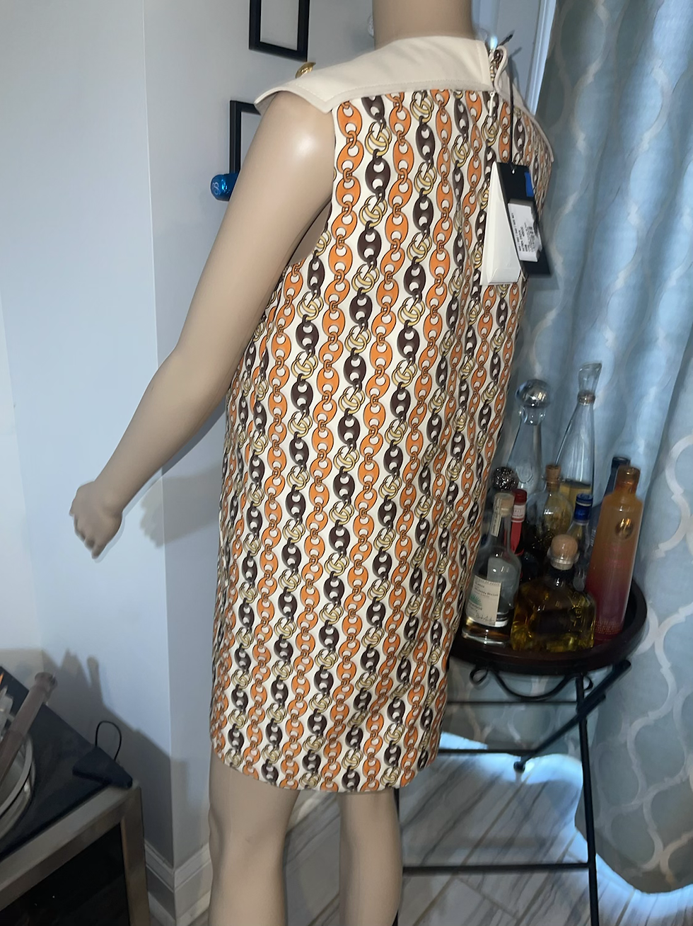 Thumbnail: Gucci GG Chain Print Shift Dress