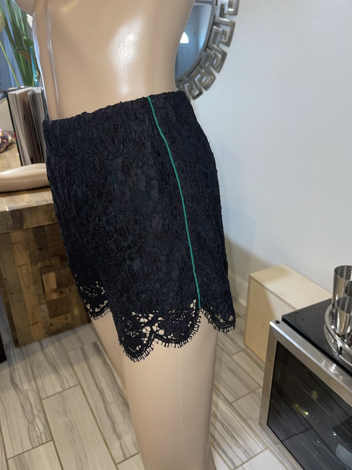 Gucci Floral Lace Shorts