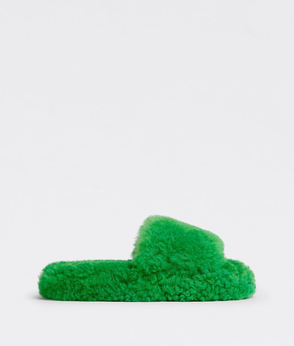 Miniatura: Bottega Veneta Resort Teddy Slippers