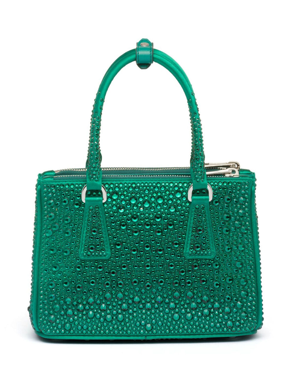 Miniatura: Prada  Galleria Satin Micro-Bag with Decorations