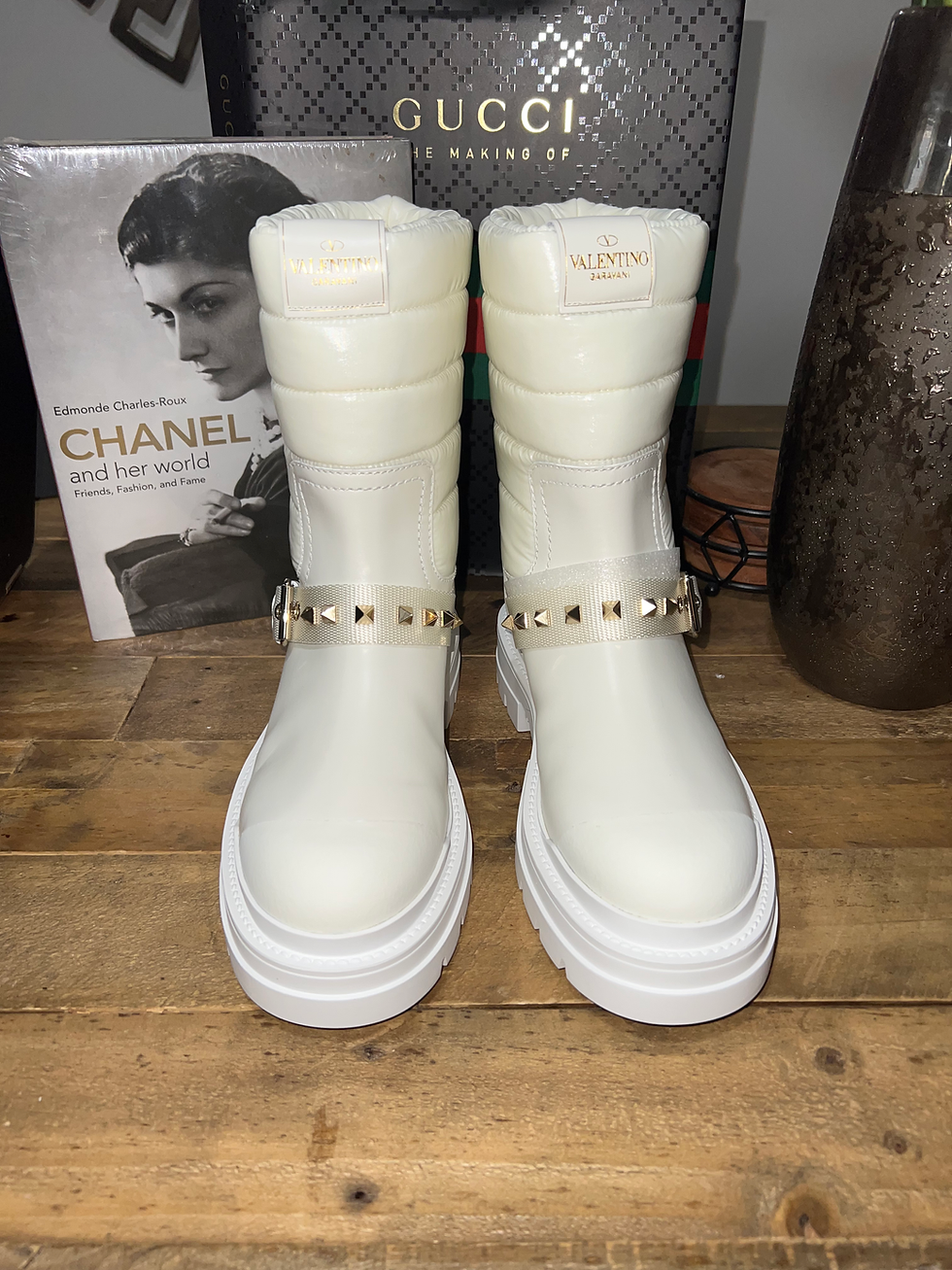 Miniatura: Valentino Garavani Rockstud Quilted Boots