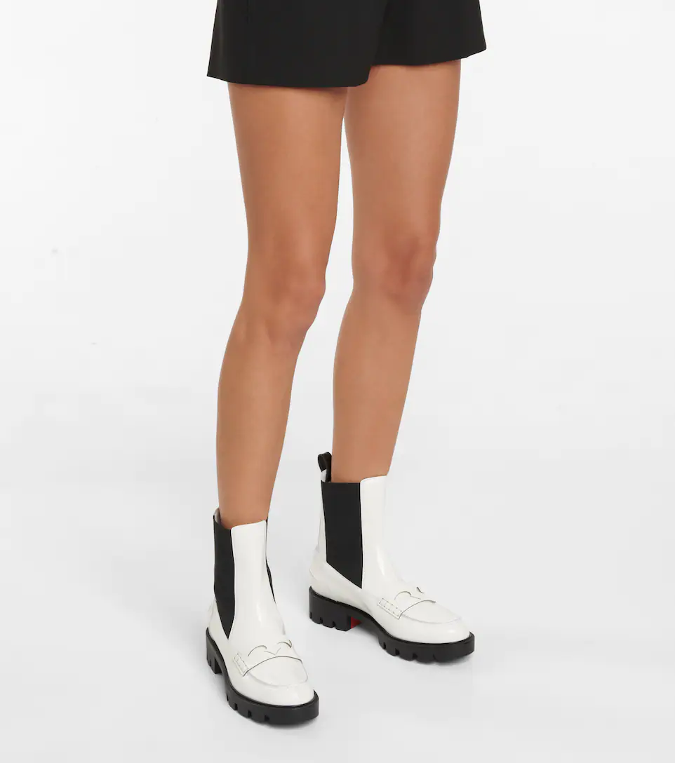 Thumbnail: Christian Louboutin Montezu Lug Boots 