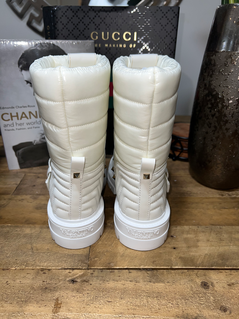 Miniatura: Valentino Garavani Rockstud Quilted Boots