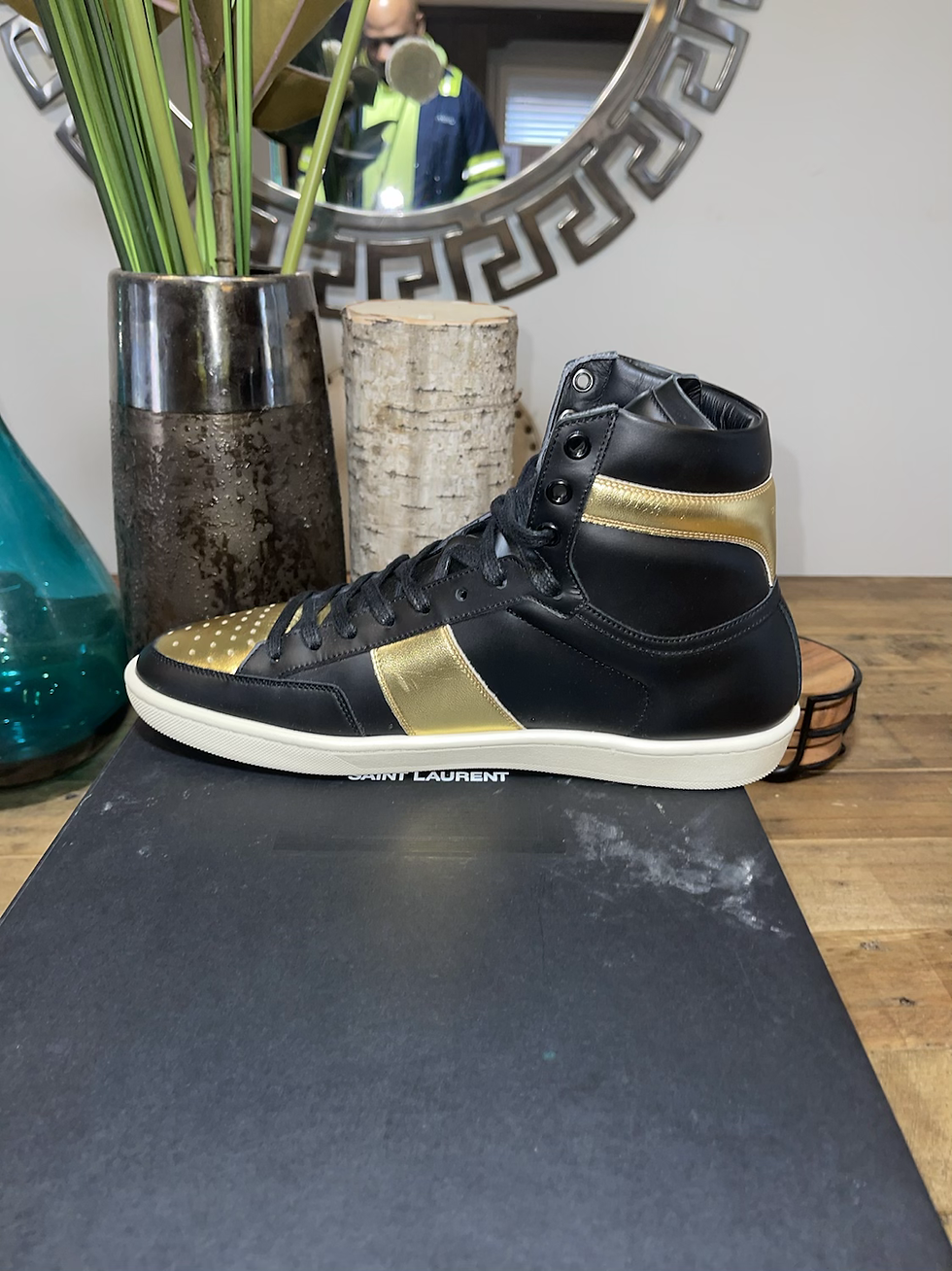 Miniatura: Saint Laurent sl/10H Hi-Top Sneakers