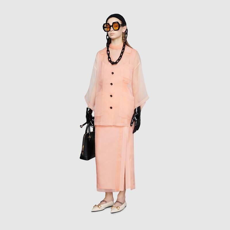 Thumbnail: Gucci Organdy Silk Jacket