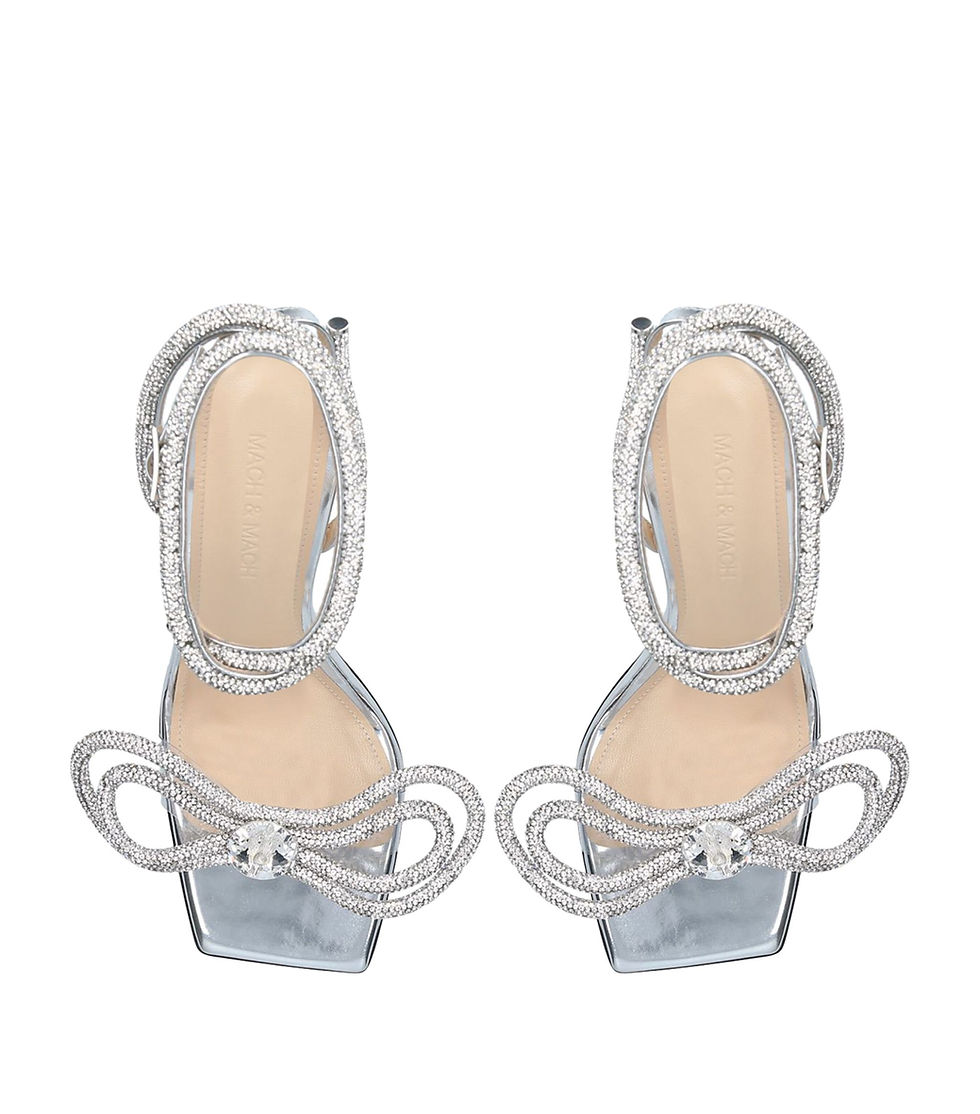 Thumbnail: Mach & Mach Crystal Sandals