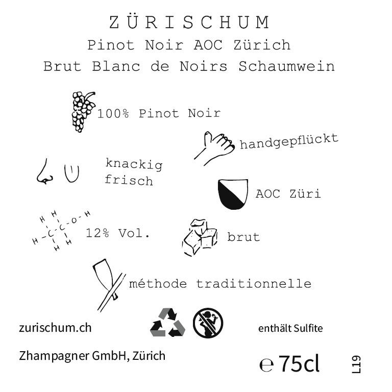 Miniaturbild: Zürischum Schwarz • Pinot Noir