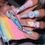 Thumbnail: Donuts With Dad Sugar Baby Nails (Long)