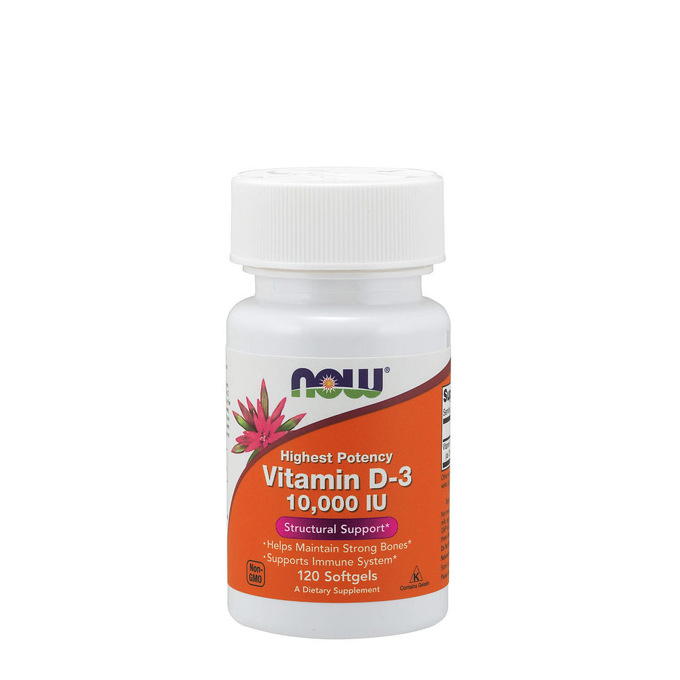 NOW® VITAMIN D-3 10.000 UI SOFTGELS