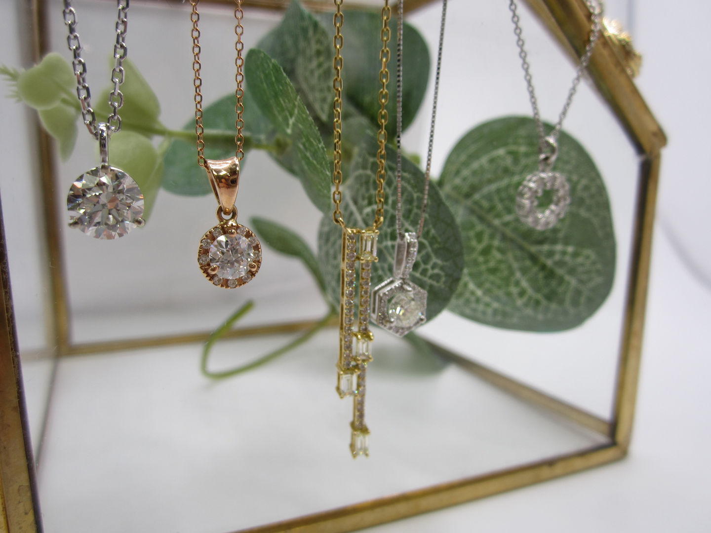 Assorted Styles in Pendant Necklaces