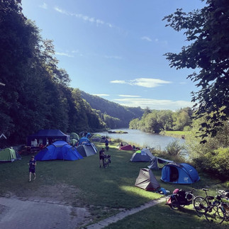 Camping Passau Germany along the Eurovelo 6