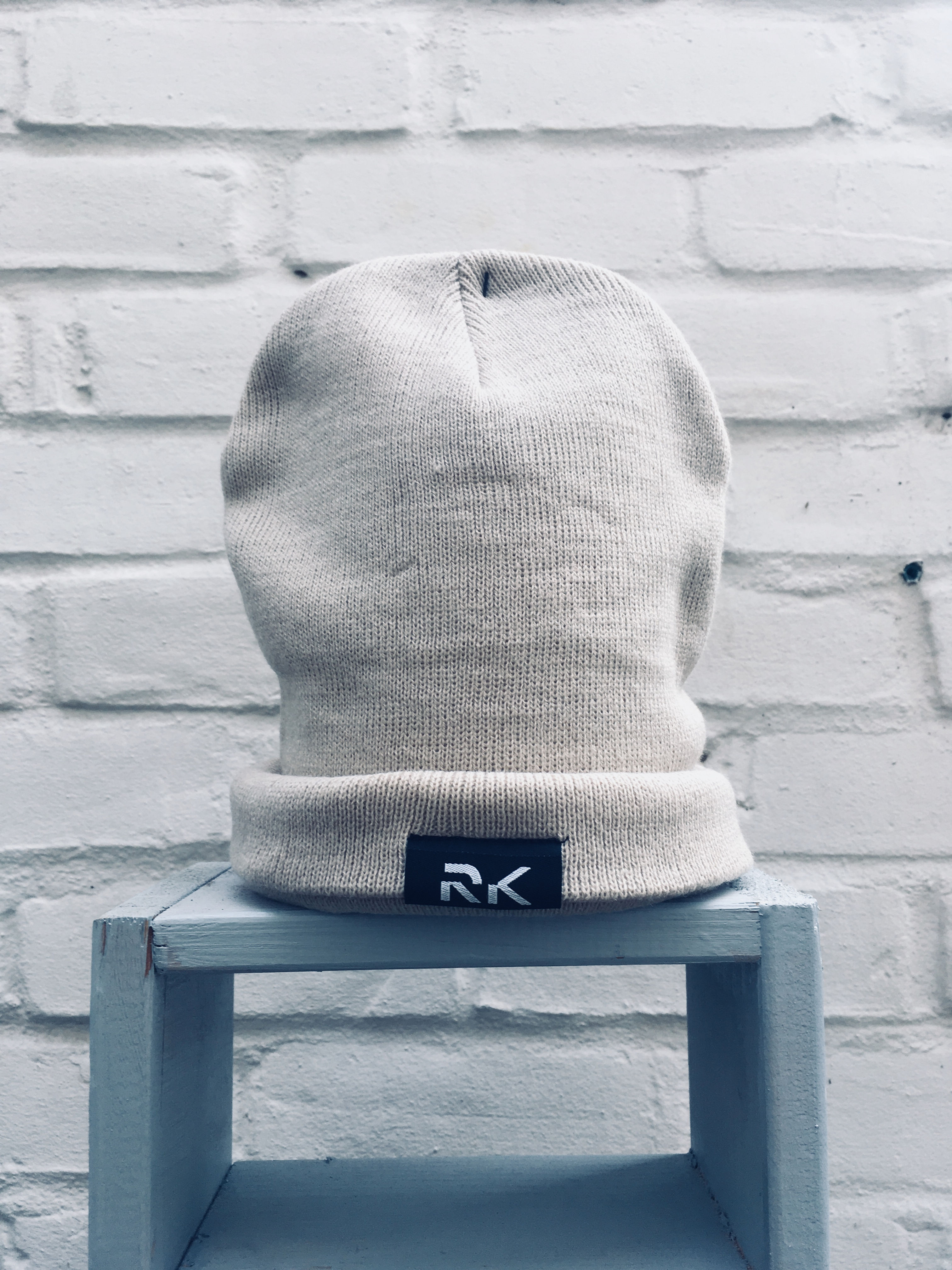 BEIGE RK BEANIE