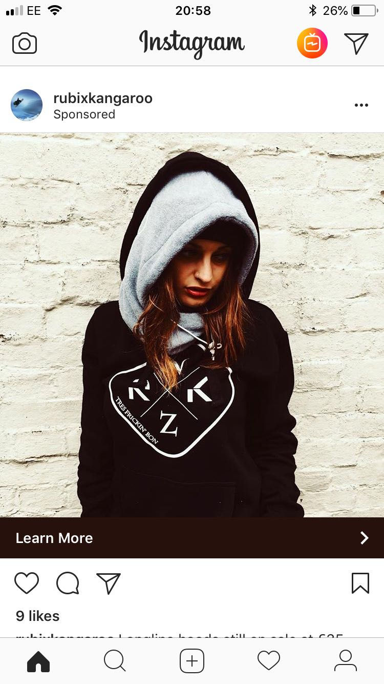 Thumbnail: BLACK HOODED BANDANA 
