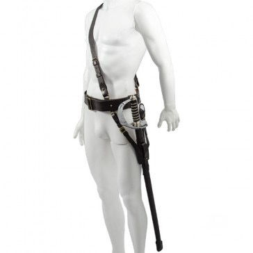 Thumbnail: British Officer’s Sam Browne Leather Sword Belt
