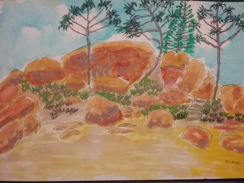 Picnic Bay boulders