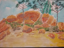 Picnic Bay boulders